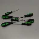 7-Piece Magnetic Screwdrivers Set, 4 Phillips and 3 Flat, Professional Cushion Grip Screwdriver Set