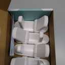 Door Lever Locks (4 Pack) - Prevents Toddlers from Opening Doors - Durable ABS with 3M Adhesive - Easy One-Hand Operation for Adults, No Tools Needed (White)