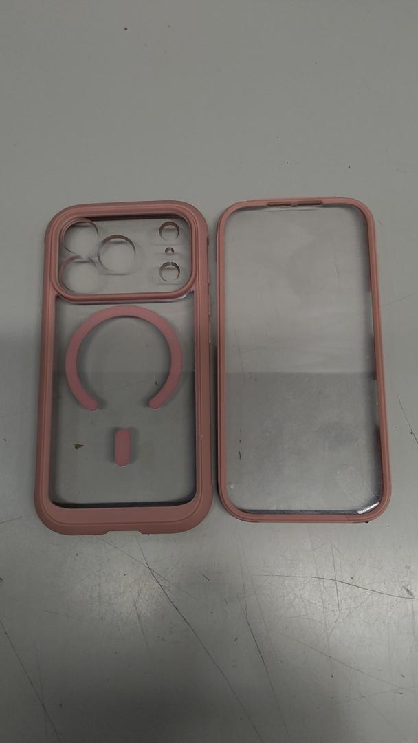 for iPhone 17 Pro Case, Camera Control, Compatible with MagSafe, Shockproof Military-Grade Protection, Magnetic Phone Case for iPhone 17 Pro, Classic Hybrid Case, Clear