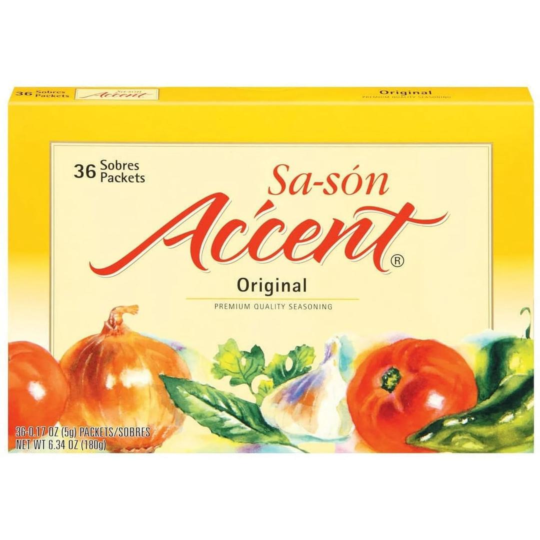 2 x Sa-son Accent Seasoning, Original Flavor, 36 Packets