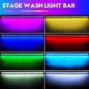 LED Wall Washer Light, 336 LEDs 70W RGB DJ Light Bar Stage Lighting Support DMX & Sound Activated Control Dj Party Lights for Indoor Outdoor Disco Church Birthday Wedding Party