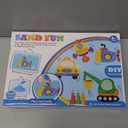 Colorful Sand Art Kit Crafts for Kids Ages 4-8- 12 Colored Sands, 16 Vehicles Sand Art Pictures - DIY Crafts Set for Girls and Boys，Arts and Crafts for Kids Ages 8-12