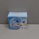 iClever Kids Bluetooth Headphones with LED Lights, BTH18 Safe Volume 74/85dBA, 43H Playtime, Bluetooth5.3 Kids Headphones Wireless Aux Cord for iPad Tablet Travel School, Black