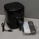 CHEFMAN 2 Qt Mini Air Fryer  Digital Space-Saving Compact Air Fryer with Nonstick and Dishwasher Safe Basket, Quick & Easy Meals in Minutes, Features Digital Timer and Shake Reminder  Black