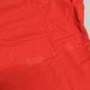 Trendy Queen Double Lined Short Sleeve Tshirts for Women Square Neck Cute Crop Top Spring Summer Basic Tees Workout Going Out (Small, Red)