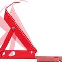 Guardian 2500 Adjustable Roofing Bracket | for 30 45 or 60 Degree Roof Pitches | 10 Inch Adjustable Platform | Powder Coated Red | OSHA Compliant