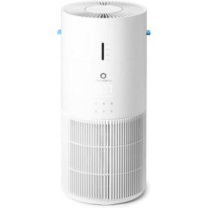 Airthereal 2 in 1 Air Purifier with Humidifier for large room up to 1325 ft, with 3-Stage Filters, Air Quality Monitor and Quiet Sleep Mode, Evaporative Humidifier with Auto Humidity Control, AEH300