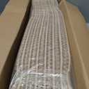 Bullnose Carpet Stair Treads, Non Slip Stair Treads for Wooden Steps Indoor, Stair Runner, Soft Stair Rugs, Edging Stair Protectors, Washable, 29.5"x9.5"x1.5" 14pcs, Beige