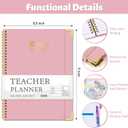 2026-2027 Teacher Planner, 14 Checklists 8.5"x11" Lesson Plan Book