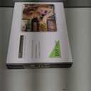 Rechargeable LED Drawing Board for Kids with Tracing Pages, Lumi Board Magnetic Light Up Acrylic Dry Erase Board, LED Note Board with 4 Magnets, Valentines Day Gifts Toy for Kids/Girls (1 Pack)