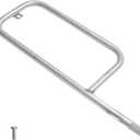 SafBbcue Grill Burner Tube Kit for Weber Q2200 Q2000 Q200 Q220 Gas Grill Accessories, 41862 69956 Burner for Weber Q 394001 396000 396001 396002 53060001 54060001 567798 566002 Grill