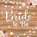 8x6ft Bridal Shower Backdrop Bride to Be Backdrop Wedding Shower Decorations Background F201