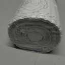 Shelf Liners for Kitchen Cabinets 17in x 20FT Non Adhesive Drawer Liner Sliver Floral Thickened Shelf Liner Paper Strong Non-Slip Easy to Clean for Tool Box Refrigerator with Knife and Tape Measure, 17.3"W x 236.2"L