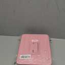 KYODOLED Large Metal Cash Box with Money Tray and Lock,Money Box with Cash Tray,Cash Drawer,9.84"x 7.87"x 3.54" Pink Large