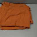 NICETOWN Blackout Curtains 120 inch Length for Sliding Glass Door, Grommet Thermal Insulated Room Darkening Sound Reducing Drapes for Room Divider, 1 Panel, W52 x L120, Burnt Orange