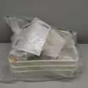 Sywhitta 3-Tier Plastic Rolling Utility Cart with Handle, Multi-Functional Storage Trolley for Office, Living Room, Kitchen, Movable Storage Organizer with Wheels, White