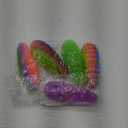 Fidget Worm Toy 5PCS - Quiet Worm Sensory Toy,Stress Relief Fidget Toys,Stress Relieving Toys,Resistance Fidget Toys,Anxiety Relief Toys for Kids & Adults,Elastic Mesh Toy (Noctilucence  5 Colors) (Small Size3.94in-5pc / 5colors / Noctilucent)