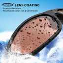 KastKing Hiwassee Polarized Sport Sunglasses for Men and Women, Wrap Sunglasses for Fishing Cycling and Running,UV Protection