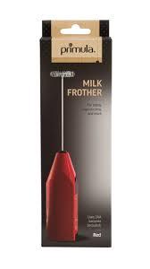 Primula Milk Frother Red