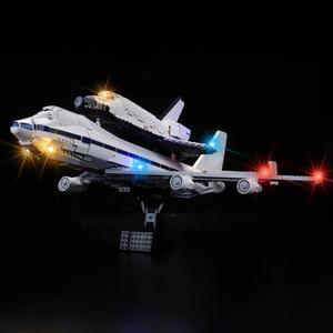 Upgraded Led Light Kit Compatible with Lego Shuttle Carrier Aircraft Building Set, Lights Decoration Compatible with Lego 10360 (Model Not Included)