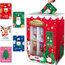 3 x WISHMADE 2025 Christmas Advent Calendar Gift Box, Vending Design, Easy Assemble, Best Holiday Gift for Boys GirlsRed