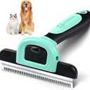 MIU COLOR Pet Grooming Brush, Deshedding Tool for Dogs & Cats, Effectively Reduces Shedding by up to 95% for Short Medium and Long Pet HairSpring Green