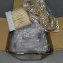 50 Pack Charcuterie Boxes with Clear Lids, Paper Disposable To Go Small Food Containers, 5 Inch Dessert Boxes for Sandwich, Cookie, Cake Slice, Strawberries (Pink)