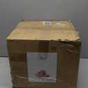 Ceramic Dinnerware Set for 4 | Speckled Stoneware Plates and Bowls with unglazed terracotta | Scratch Resistant, Dishwasher & Microwave Safe Dishes Sets- 12-Pcs Pink