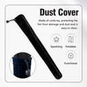 2 x Fans for Line Dancing, Boots On The Ground Hand Fan, Big Clacking Pop Fans Handheld That Make Sound, Women Men Foldable Clapping Fan for Dancing (Black)
