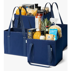 Reusable 2 Grocery Bags or Shopping BagsAmazon's Choice