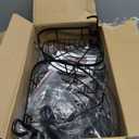 SEIRIONE Corner Shower Caddy Tension Pole, Rustproof Bathroom Shower Organizer Corner, 4-Tier Adjustable Bathroom Shelf, Solid Rack Ideal for Bathtub Storage, 34 to 116 Inch Height, Black