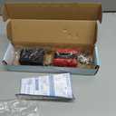 2 Pack X Winder Launcher, X Gyro Launcher Set for Players Battles, Only Work with X Series Right-Spinning Tops (Red + Black)