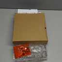 MODOWEY 360 Rotating Earring Cards Organizer Holder Stands for Selling Vendors, 64 Hooks Jewelry Display Tree, Large Capacity Storage Wood Rack Tower Women Dresser Stud Pierced, Black