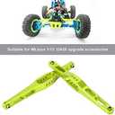 Rear Suspension Arm, Durable Metal 2pcs Set Rear Trailing Arms for RC Car Enthusiasts Off-Road Racing and Track Performance(Green 0023G)