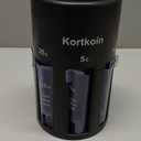 Automatic Coin Sorter 5 IN 1 Coin Counter with Coin Wrappers, Sort your Spare Change in Piggy Bank Coin Bank & Coin Holder Quickly & Accurate as Sort Machine, Easy to Use as Gift & Time Saver