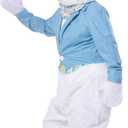 California Costumes Deluxe Adult Easter Bunny Costume White/Blue. L-XL