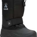 Kamik Unisex-Child Rocket Snow Boot (12 Little Kid, Black)