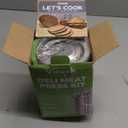 Stainless Steel Ham Maker Meat Press Cooker for Making Healthy Homemade Deli Meat with Thermometer - Kitchen Bacon Pressure Cookers Boiler Pot Pan Stove