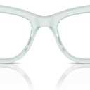 Swarovski women's Sk2022 Square Prescription Eyewear Frames (Opal Light Blue/Demo Lens)