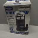 Superior Pump 91359 1/3 HP Utility Pump-Oil Free Design, Black