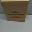 Medical king Heated Blanket, Machine Washable Extremely Soft & Comfortable Electric Blanket Throw Fast Heating with Hand Controller 10 Heating Settings & auto Shut-Off (Red, 50 x 60)