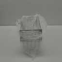 iSPECLE Deep Freezer Organizer Bins - 4 Pack Stackable Small Freezer Organizer Bins for 5 to 9 Cu.FT Small Chest Freezer Sort Frozen Food Easy to Get Food from Bottom without Digging in Freezer, White