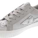 Blowfish Malibu Women's Willa Lace Up Sneaker (7.5, Gry Orbital/Lunarella/Gryglitt)