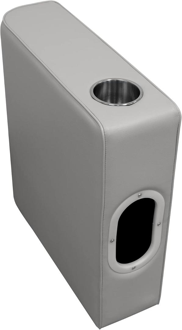 Wise 8WD112-221 Deluxe Series Pontoon Right Arm Rest, Grey