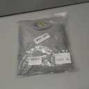 Womens Oversized Striped Shirts, Gray (XL)