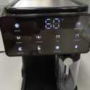 XIXUBX Espresso Machine with Grinder, PID & Programmable Settings, Black