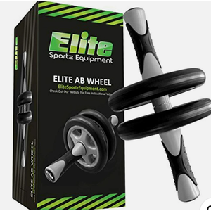 Elite Sportz Equipment Ab Wheel Rollers Sturdy Smooth Rolling Non Slip Handles