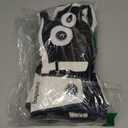 Winter Motorcycle Gloves Leather Warm Riding Gloves Waterproof with Touchscree Carbon Fiber Shell for Motorbike ATV MTB (Medium, white)