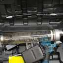 Saker 12,000 PSI Electric Grease Gun, Cordless Grease Gun Kit with 2 * 2.0Ah Batteries, 5.5 oz/min High Flow & LED Light for Truck, Automotive, RV, Farm DIY