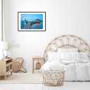 JCJMY 24x36 Picture Frame with 20x30 Mat, Display Photo 20x30 with Mat or 24 x 36 Without Mat, Wall Hanging Large 24 by 36 Poster Frame with Plexiglass, Black
